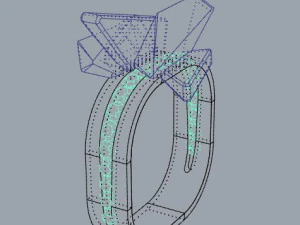 Blossom Rock 3D Print Model