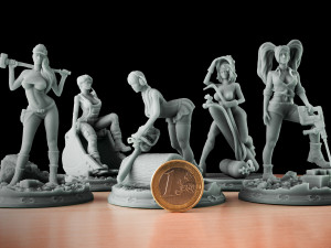 Kickstarter Campaign - Sculpted Sisters Construction Edition 3D Print Model