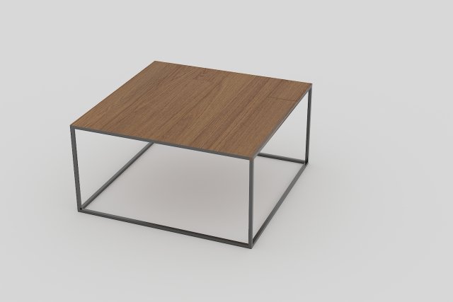 Coffee Table 3D Model .c4d .max .obj .3ds .fbx .stl .blend
