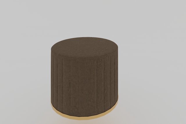 Puff Chair 3D Model .c4d .max .obj .3ds .fbx .stl .blend 