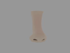Human nose 3D Модель