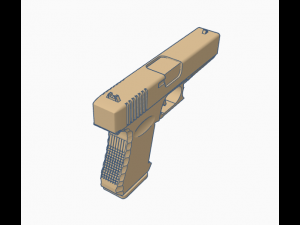 Glock 17 3D-Modell
