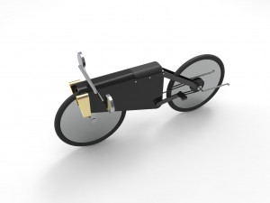 Vintage bycicle 3D 모델