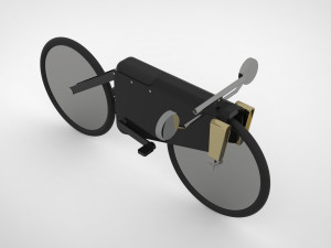 Vintage bycicle 3D 모델
