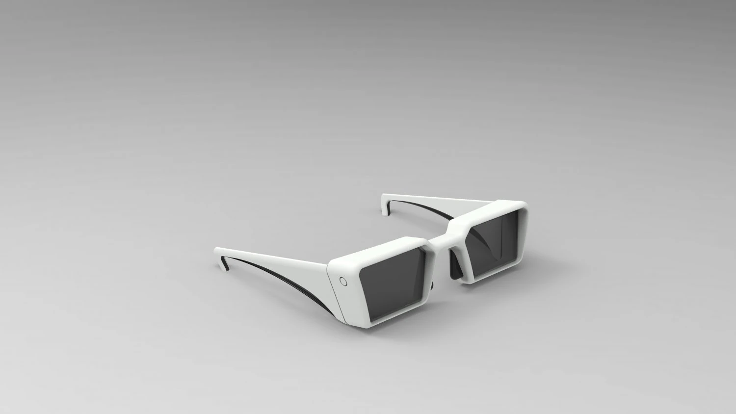 VR glasses 3D Model .c4d .max .obj .3ds .fbx .stl .blend 