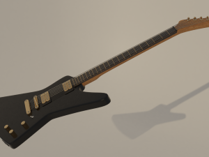 ExplorerGibsonBlack 3D Модель