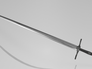 GeraltsSword3DModel 3D मॉडल