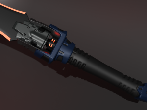 FuturicticSword 3D मॉडल