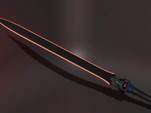 FuturicticSword 3D Model