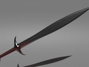 Demonic Sword 3D मॉडल