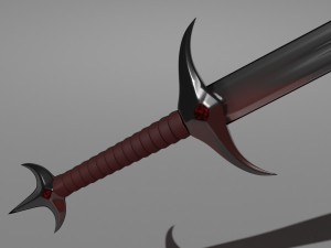 Demonic Sword 3D मॉडल