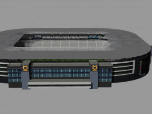 Stadium MK MK Dons 3D Model