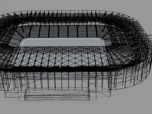 Stadium MK MK Dons 3D मॉडल