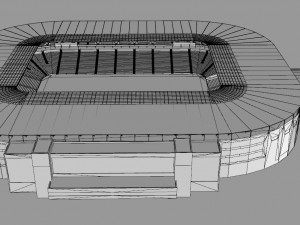 Stadium MK MK Dons 3D मॉडल