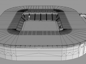 Stadium MK MK Dons 3D मॉडल