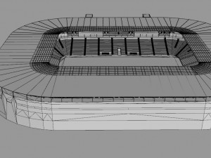 Stadium MK MK Dons 3D मॉडल