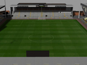 Meadow Lane Notts County FC 3D Model