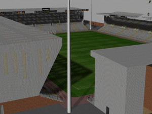 Meadow Lane Notts County FC 3D Model