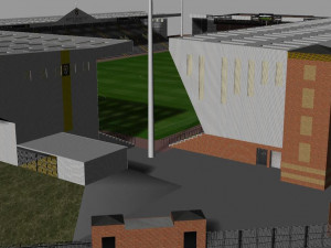 Meadow Lane Notts County FC 3D Model