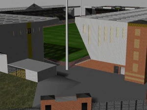 Meadow Lane Notts County FC 3D Model