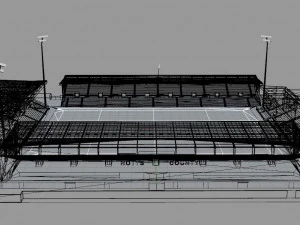 Meadow Lane Notts County FC 3D Model