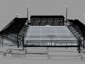Meadow Lane Notts County FC 3D Model