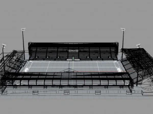Meadow Lane Notts County FC 3D Model