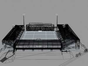 Meadow Lane Notts County FC 3D Model