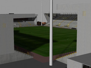 Meadow Lane Notts County FC 3D Model