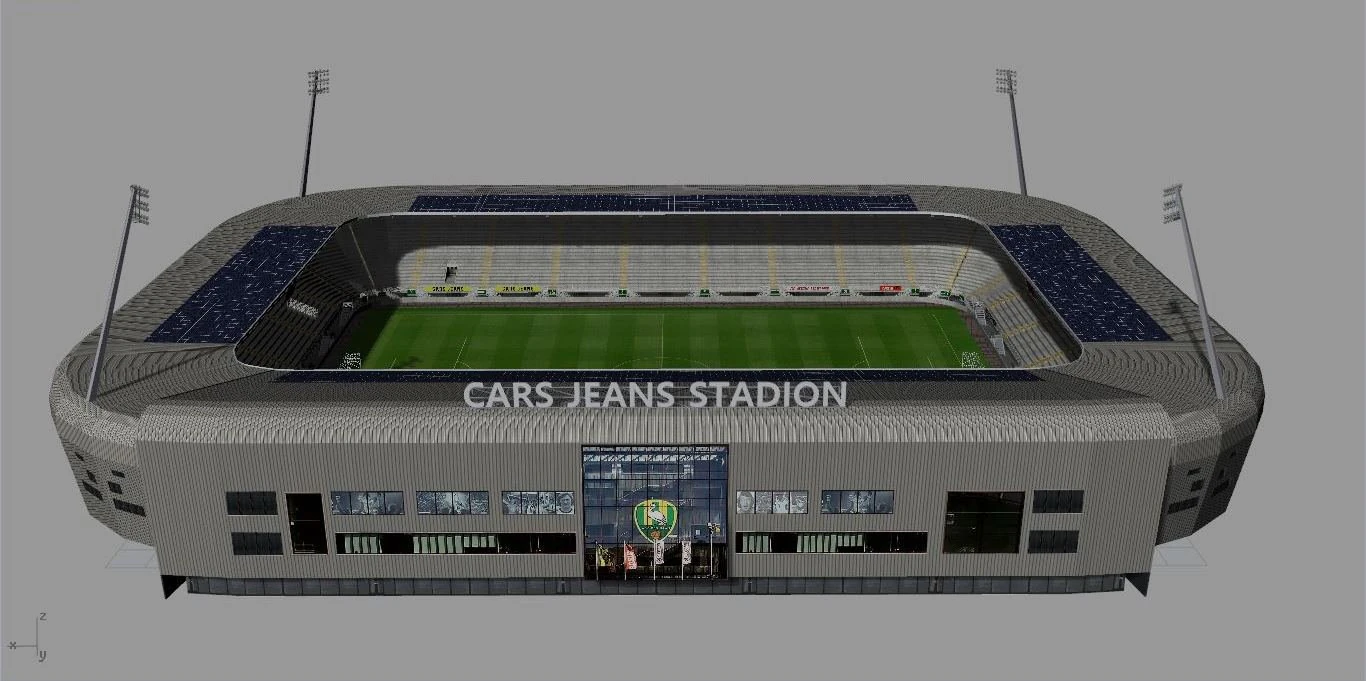 Cars Jeans Stadion Ado den Haag 3D Model .c4d .max .obj .3ds .fbx .stl .blend 