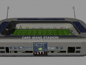 Cars Jeans Stadion Ado den Haag 3D Model