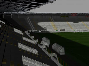 Cars Jeans Stadion Ado den Haag 3D Model