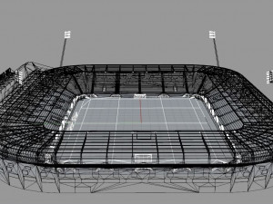 Cars Jeans Stadion Ado den Haag Modèle 3D