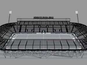 Cars Jeans Stadion Ado den Haag 3D Model