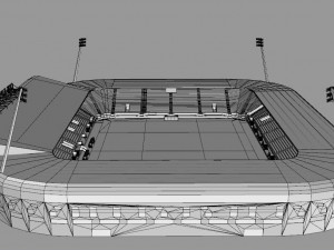 Cars Jeans Stadion Ado den Haag Modèle 3D