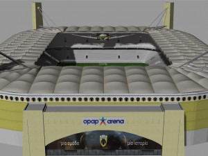 Agia Sophia Stadium AEK FC 3D Model