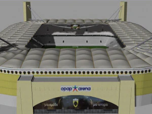 Agia Sophia Stadium AEK FC 3D Model