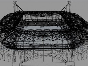Agia Sophia Stadium AEK FC 3D Model