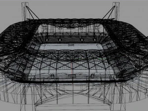 Agia Sophia Stadium AEK FC 3D Model