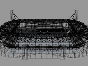 Agia Sophia Stadium AEK FC 3D Model