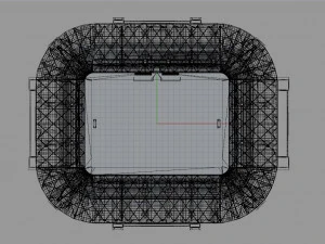 Agia Sophia Stadium AEK FC 3D Model