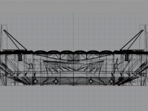 Agia Sophia Stadium AEK FC 3D Model