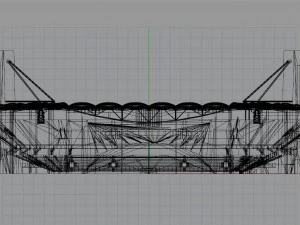 Agia Sophia Stadium AEK FC 3D Model