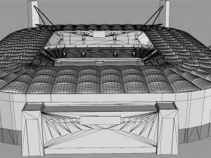 Agia Sophia Stadium AEK FC 3D Model
