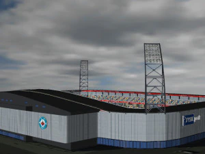 JYSK Park Stadium 3D Model