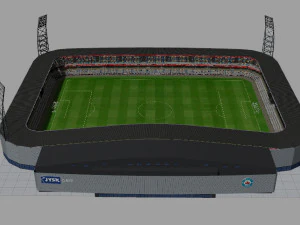 JYSK Park Stadium 3D Model
