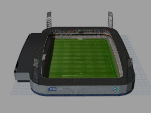 JYSK Park Stadium 3D 模型