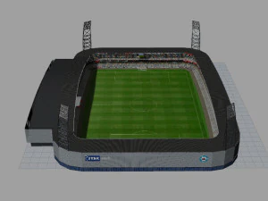 JYSK Park Stadium 3D Model