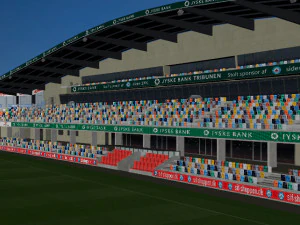 JYSK Park Stadium 3D Model