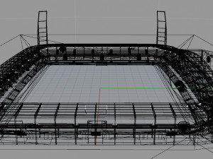 JYSK Park Stadium 3D 模型